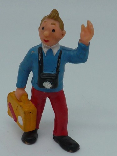 Figurine pvc bully tintin - figurine,