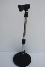 support/pied de micro hauteur totale quand il est monté 48 cm environ