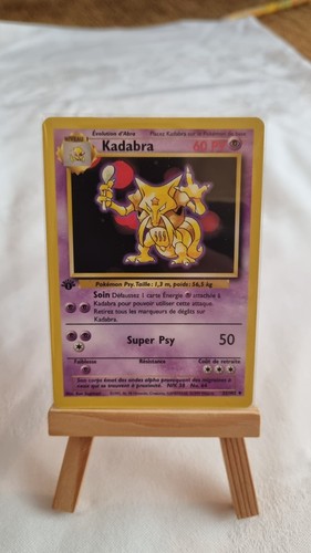 Carte pokémon kadabra 102 - pokémon,