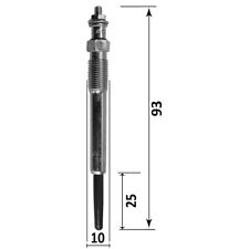 BOUGIE PRECHAUFFAGE  Clio 2