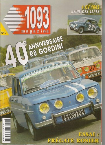1093 magazine gordini - 5, r8