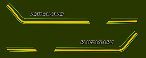 Kawasaki 400 stickers - 400,