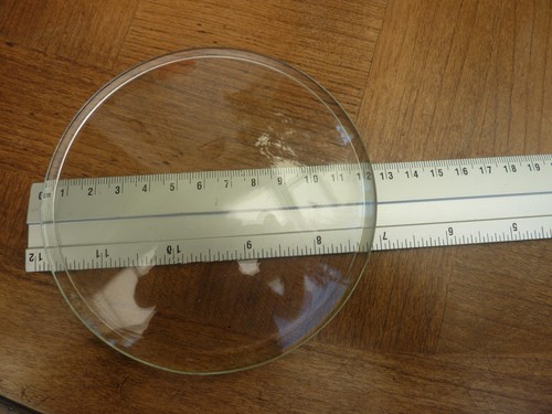 Verre bombe diamètre 5cms - verre,