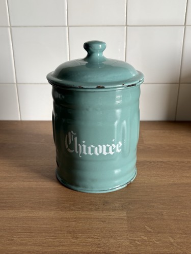 Pot chicorée tôle - chicorée,