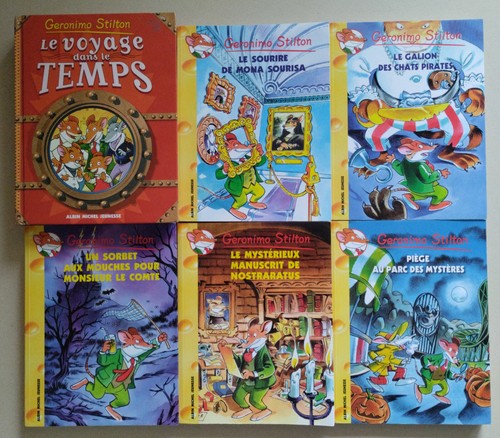 Lot livres géronimo - lot, de