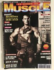 ►LE MONDE DU MUSCLE n°176 - 1998 - FRANCIS BENFATTO - JEAN PIERRE FUX - DRAPP