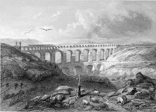 Berger ses moutons - berger, devant