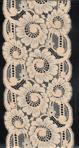 Coupon 2m25 dentelle calais - coupon,