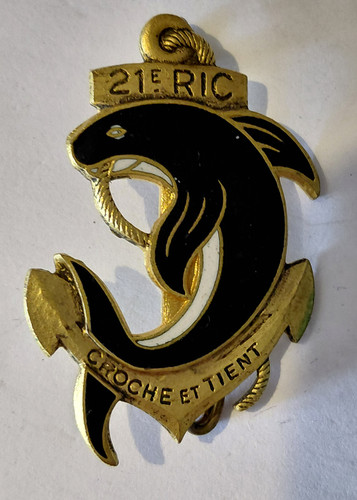 Insigne régiment - insigne, 21°