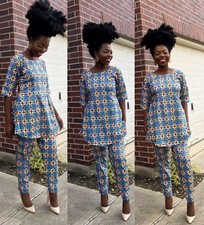 Woman top and high waisted