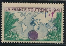 TIMBRE FRANCE 503** france outremer neuf sans charnière 1941