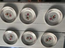 6 Assiettes Plates Badonvillier