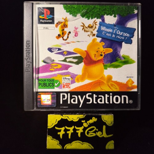 Jeu ps1 winnie - winnie, l'ourson