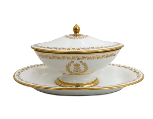 Manufacture sevres footed - sevres,