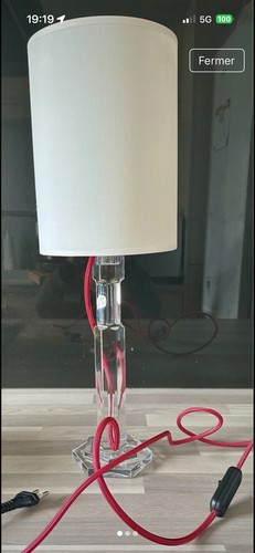 Baccarat lampe cristal - , abysse