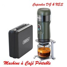 Machine à Café Expresso Cafetière Portable Capsules DG & NES Sac de Rangement