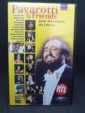 CASSETTE VHS - PAVAROTTI & FRIENDS pour les enfants du Libéria
