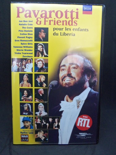 Cassette vhs pavarotti - vhs,