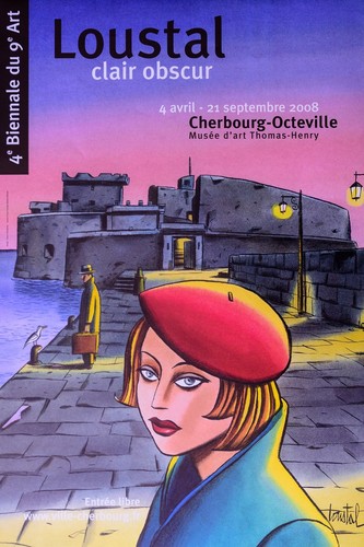 Loustal affiche exposition - exposition, du