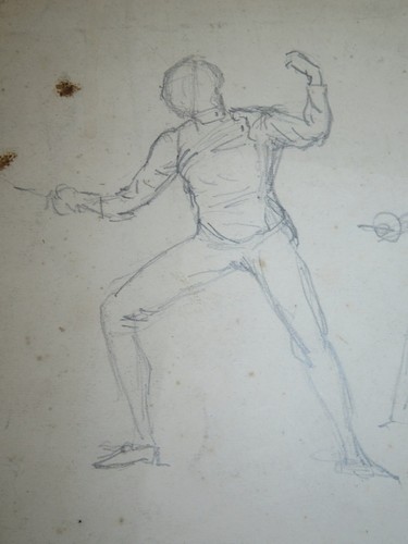 Ecole francaise xix dessin - ecole,