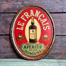 Plaque publicitaire Quinquina