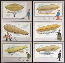 TINTIN 6 Chromos Voir et