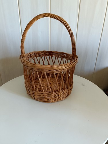 Panier osier rotin - panier, vintage