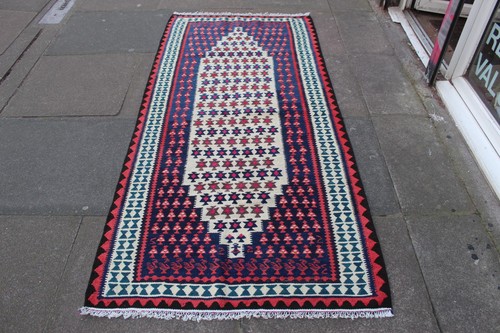 Tapis couloir vintage kilim - tapis,