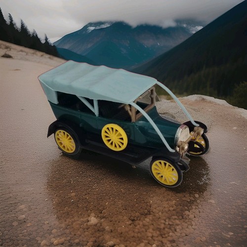 Politoys fiat modello 4 - 1/43,