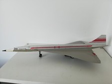 Avion CONCORDE JOUSTRA Jouet Ancien Jouet Mécanique
