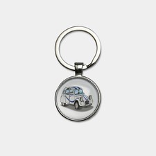 Porte clés citroën 2cv - porte-clés,