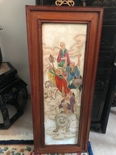 TABLEAU BOIS PLAQUE PORCELAINE