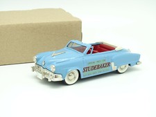 Brooklin Models SB 1/43 - Studebaker Commander Convertible 1952 Pace Car Bleue