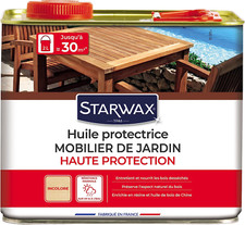 Huile Protectrice Teck Et Bois Exotiques - 2L - Agit Comme Une Barrière anti UV
