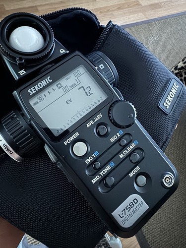 Sekonic digital master l758d - sekonic,
