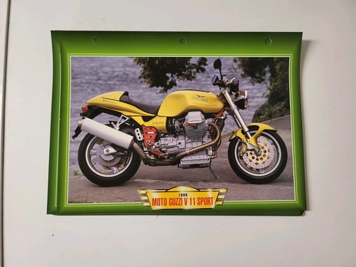 Carte fiche moto passion - fiche, guzzi
