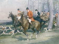 Gravure E.C. French 'Leaving