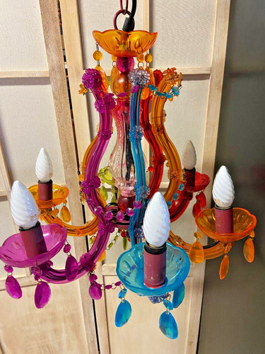 Lustre plafonnier arlequin - lustre,