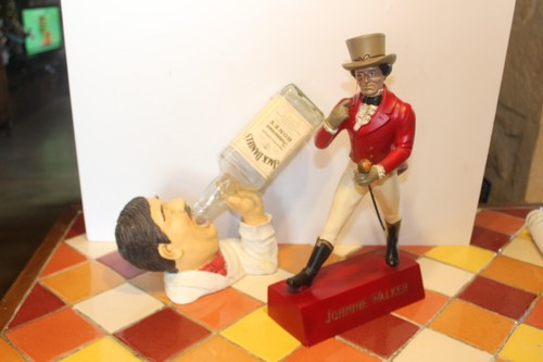 Johnnie walker statuette - johnnie,
