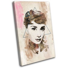 Audrey Hepburn Collage Vintage