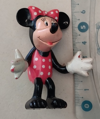 Figurine minnie rouge - minnie,