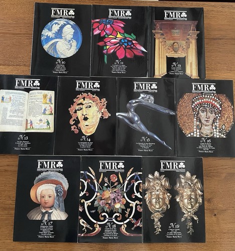 Lot revues art fmr - 10, d'art