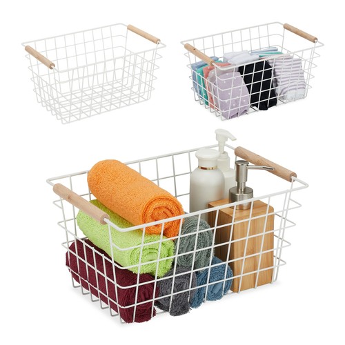 Panier metal bac rangement - panier,