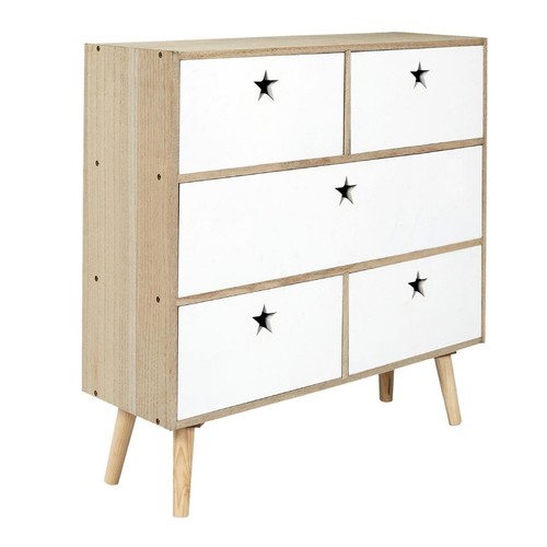 Commode tiroirs star 70cm - commode,