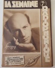 La semaine Radiophonique N°45 novembre 1947 LOUIGUY