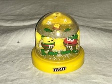 Boule à neige publicitaire M&M's, en plastique
