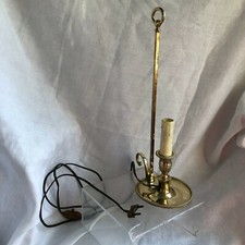 LAMPE EN BRONZE ET LAITON  19