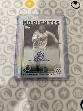 2024/25 TOPPS UEFA CLUB COMPETITIONS Flagship Autographe Fernando Morientes