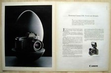 Publicité Papier - Appareil Photo Canon T50 De 1983