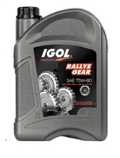 Bidon Huile Boite de vitesse Igol Rallye Gear 75W80 2 litres - API GL-4 et GL-5